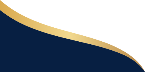 Navy and gold portrait accent
